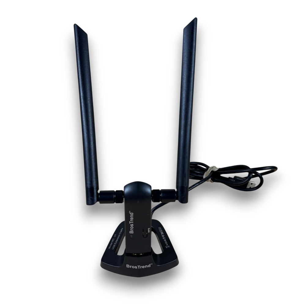 BrosTrend AC3 High‎ Gain AC1200 WiFi Adapter USB 3.0 Dual Band with U1 Cradle